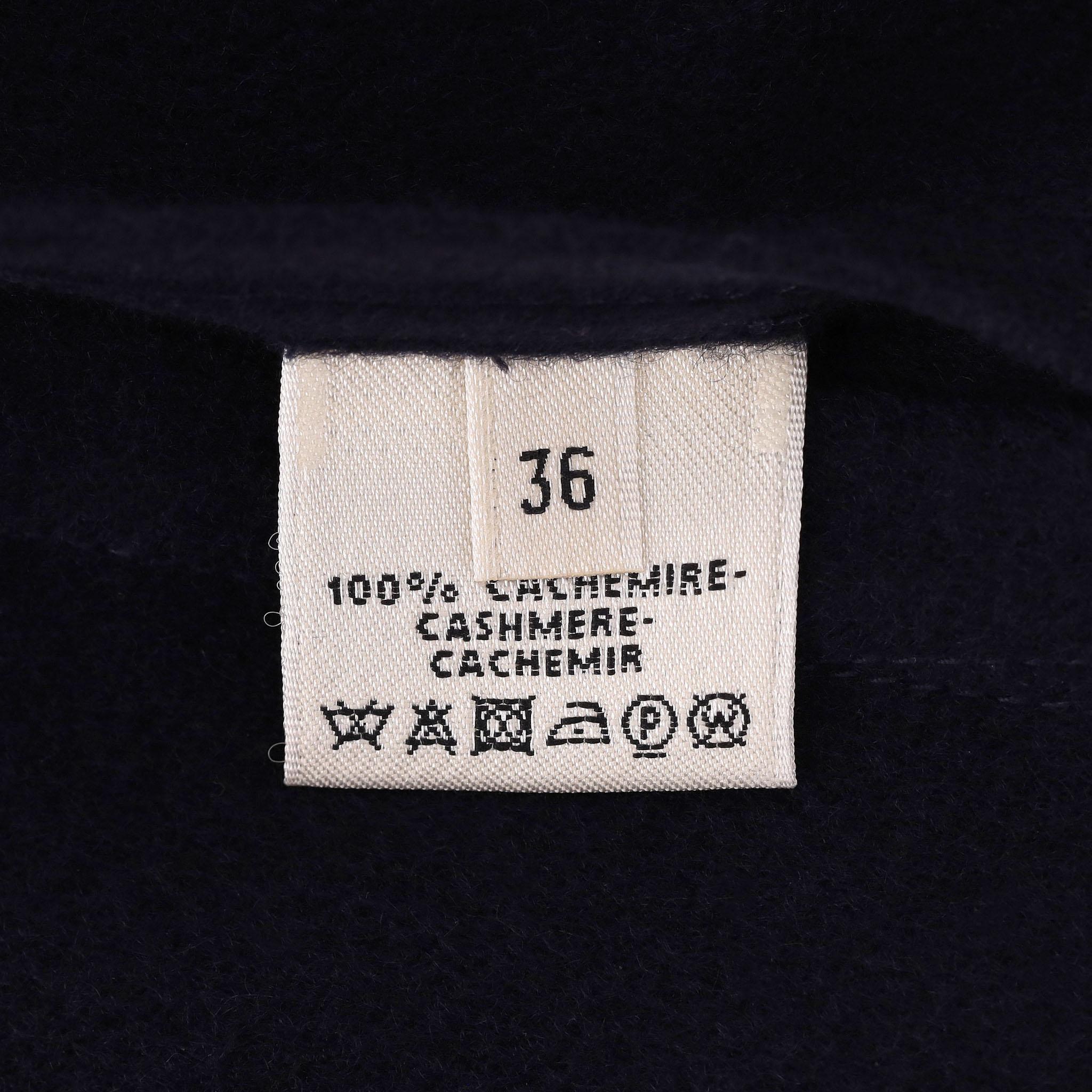 Hermes Reversible Cashmere Coat For Sale 4
