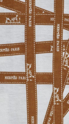 Hermes Ribbon Print T-Shirt
