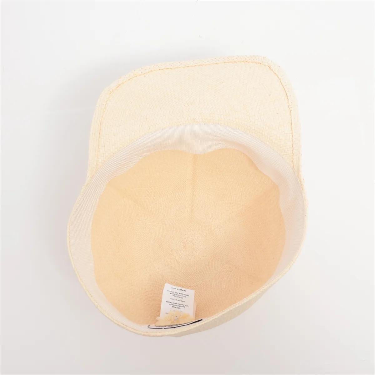 Donna Hermès Riley Panama Cap Naturel in vendita