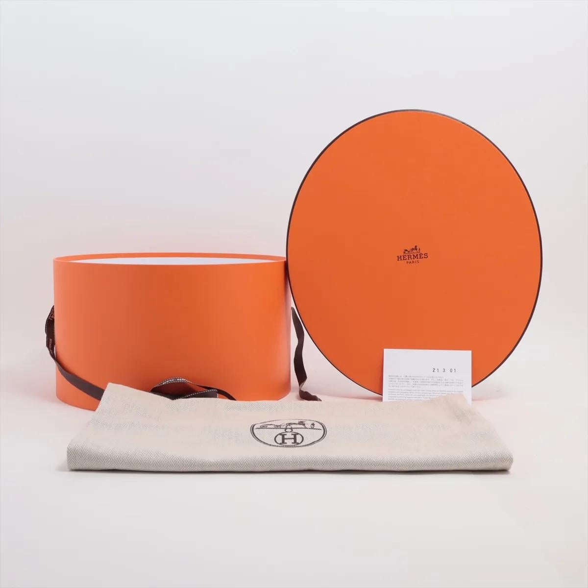 Hermès Riley Panama Cap Naturel in vendita 3