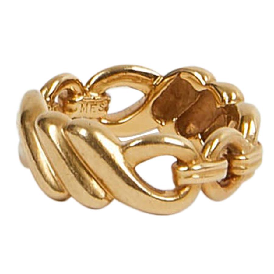 HERMES Ring In yellow gold 750 / °°°