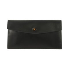 Hermes Rio Clutch Leather Long