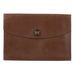 Hermes Rio Clutch Leather PM