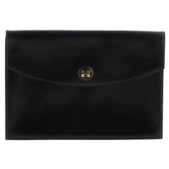 Rio leather clutch bag Hermès Black in Leather - 27855721