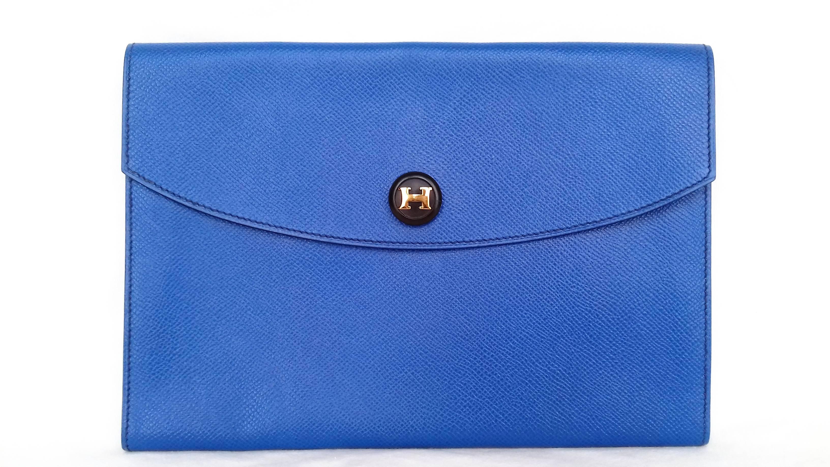 Beautiful Authentic Hermes Clutch Bag

