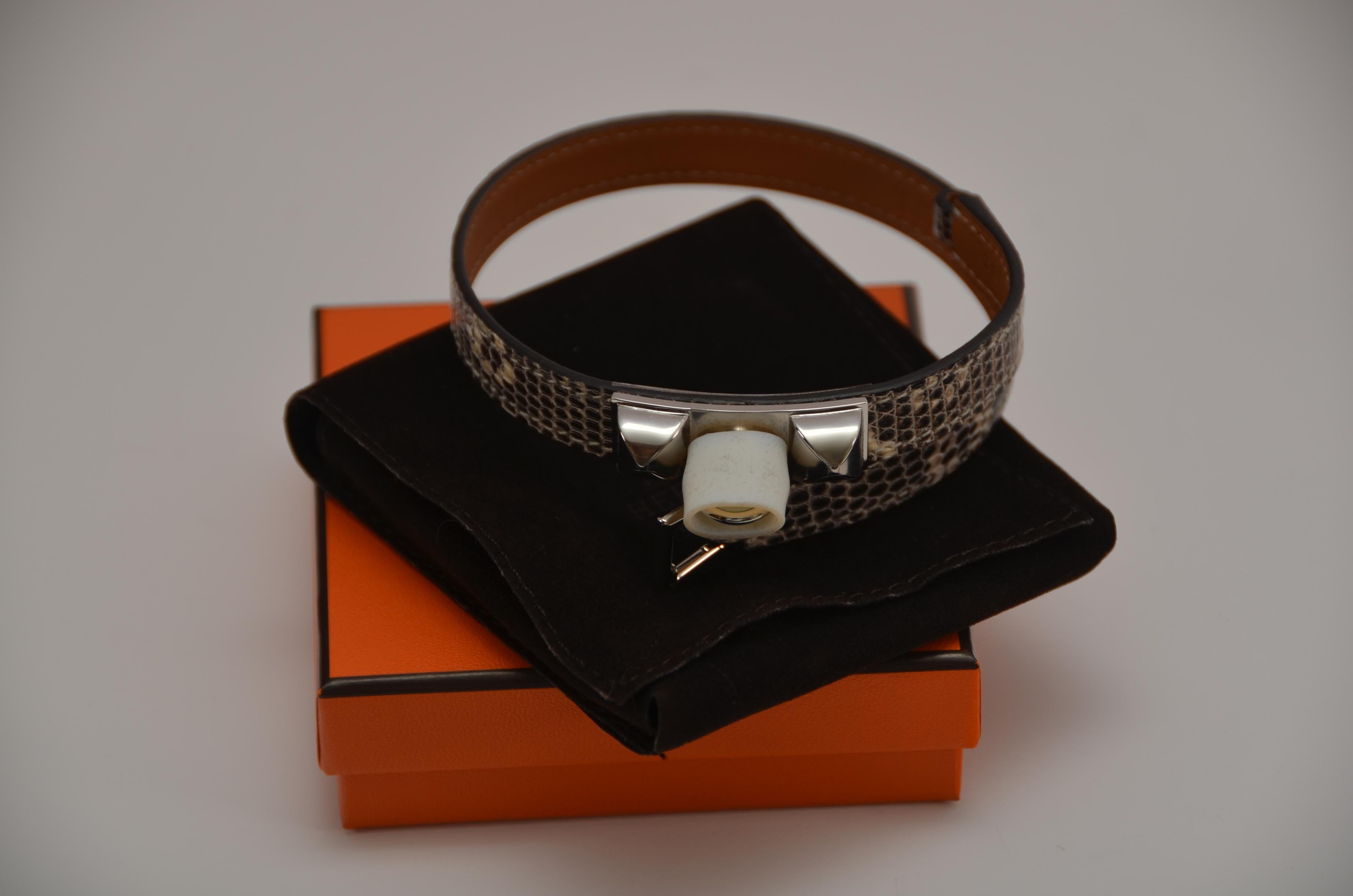 Women's or Men's Hermes  Rivale Tour Lizzard Natura T3 1B Ombre   NEW For Sale