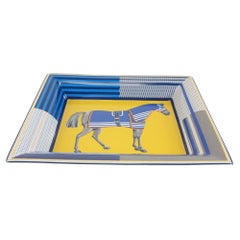 Hermes Rocabar a Cheval change tray Safran Porcelain