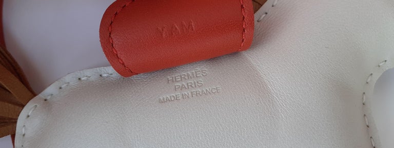 Hermès Rodeo Charm Horse for Kelly Birkin Bag Craie Sesame