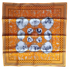 Hermès Rodeo Des Cowgirls Bandana Silk Scarf 55 cm Kermit Oliver Horse TEXAS