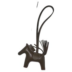 Hermes Rodeo Etoupe Milo Horse Bag Charm PM