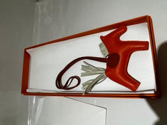 Sac à main Hermes Rodeo Horse Charm PM en orange