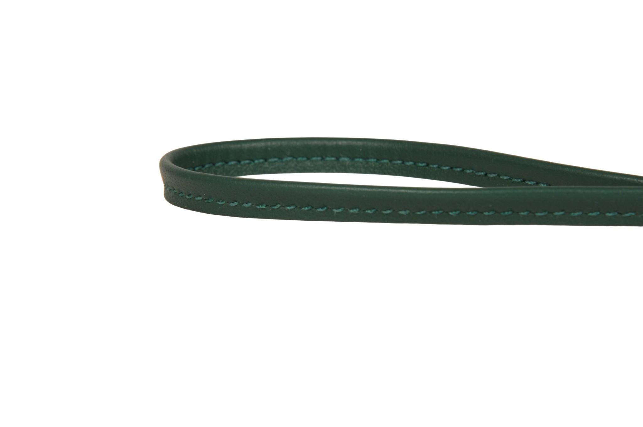 Hermes Rodeo Pegase PM Birkin Hac Charm Verde Vert Moyen Pelle Agnello Viaggio in vendita 1