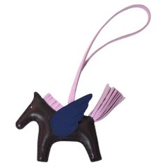 Hermes Rodeo Pegasus PM Brown Blue Pink