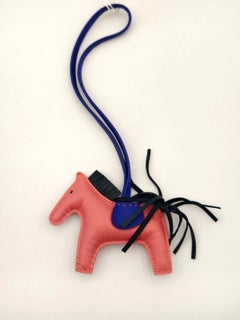 Hermes Rodeo PM Bag Charm Rose