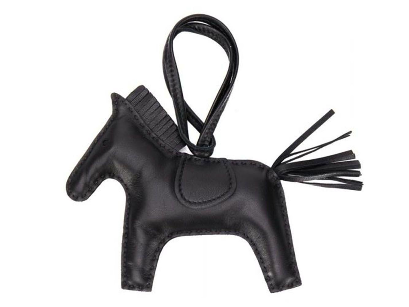 hermes horse keychain