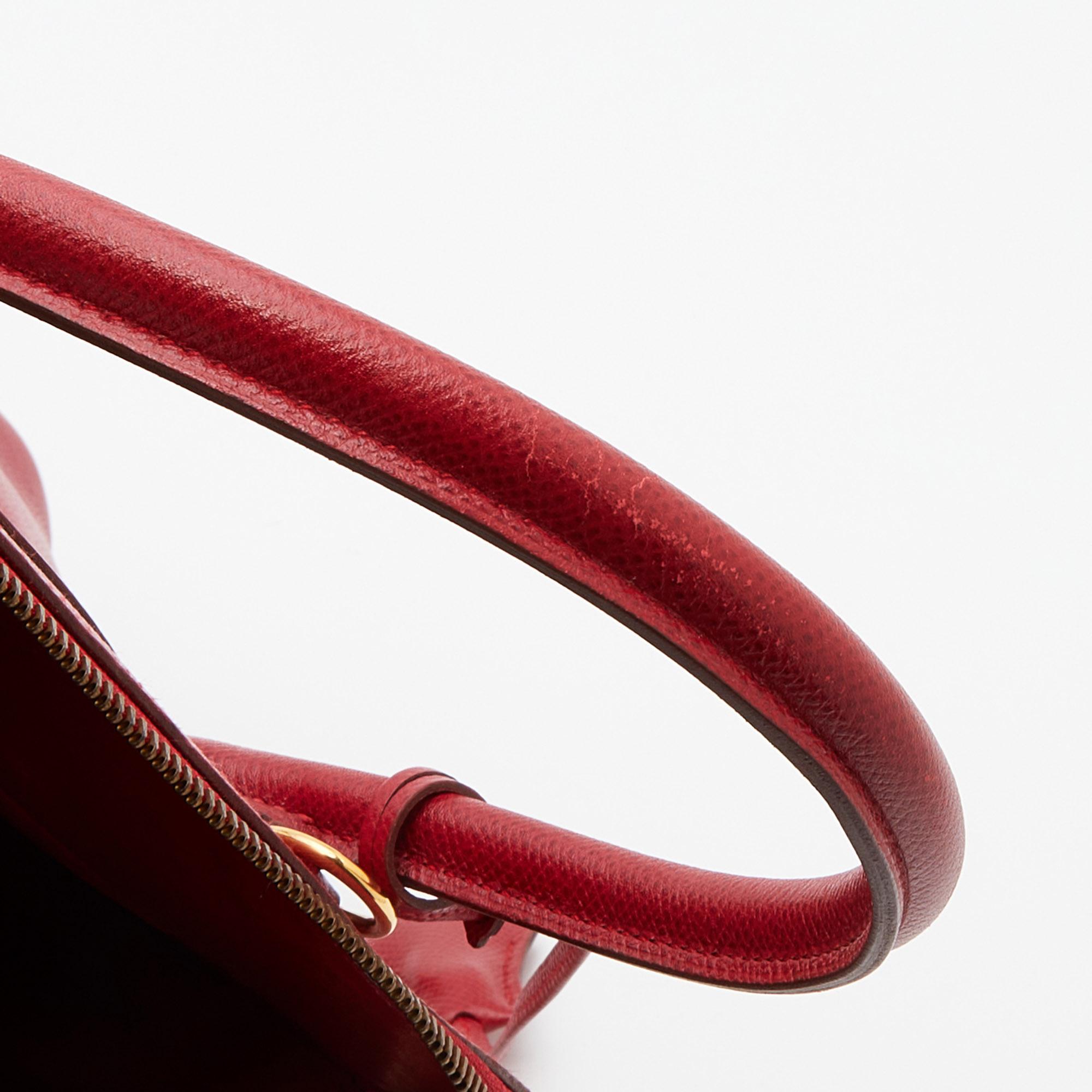 Hermes Rogue Vif Courchevel Leather Bolide Bolide 35 Bag 5