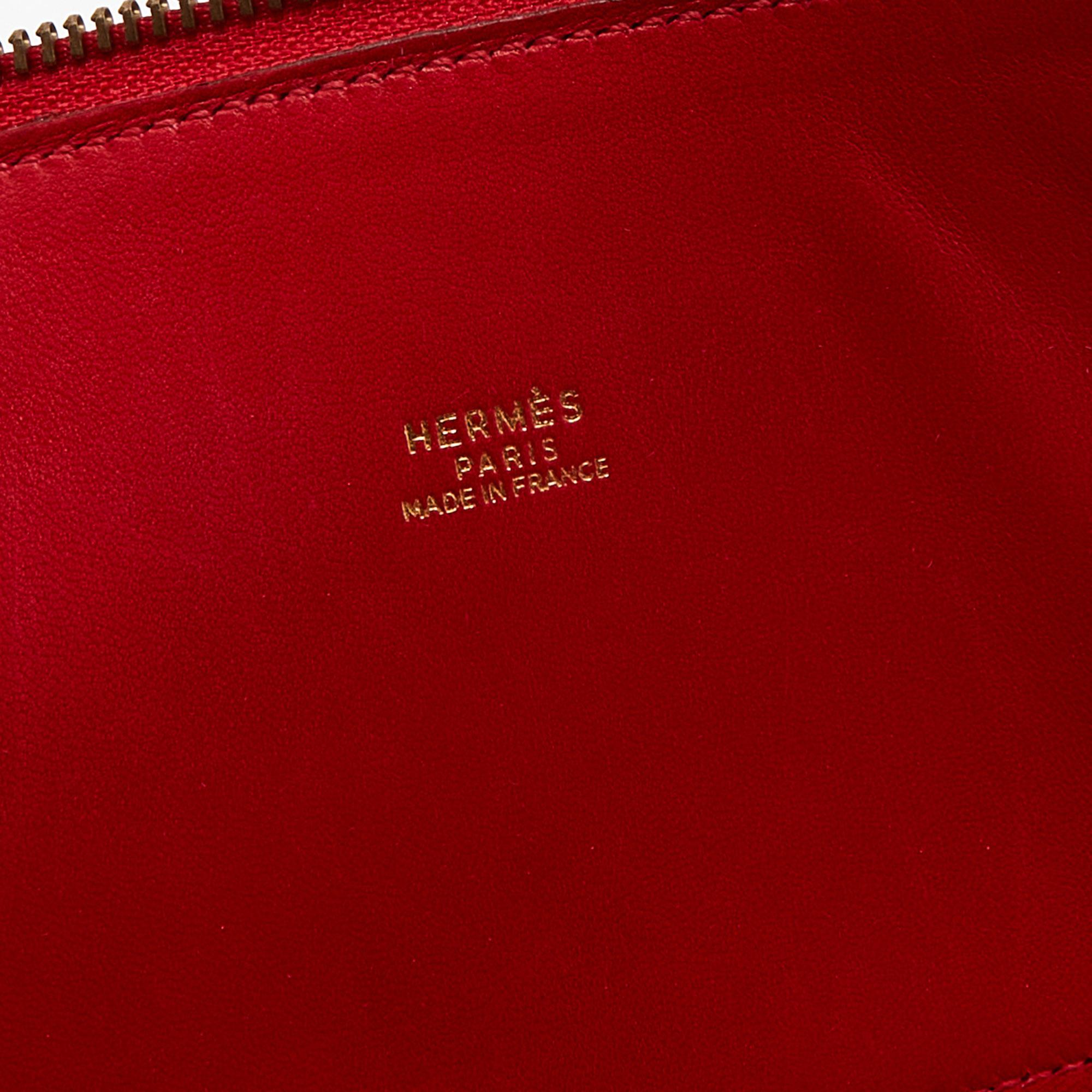 Hermes Rogue Vif Courchevel Leather Bolide Bolide 35 Bag 3
