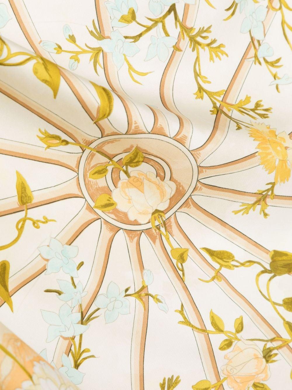 Hermes Romantique by Maurice Tranchant Silk Scarf 2
