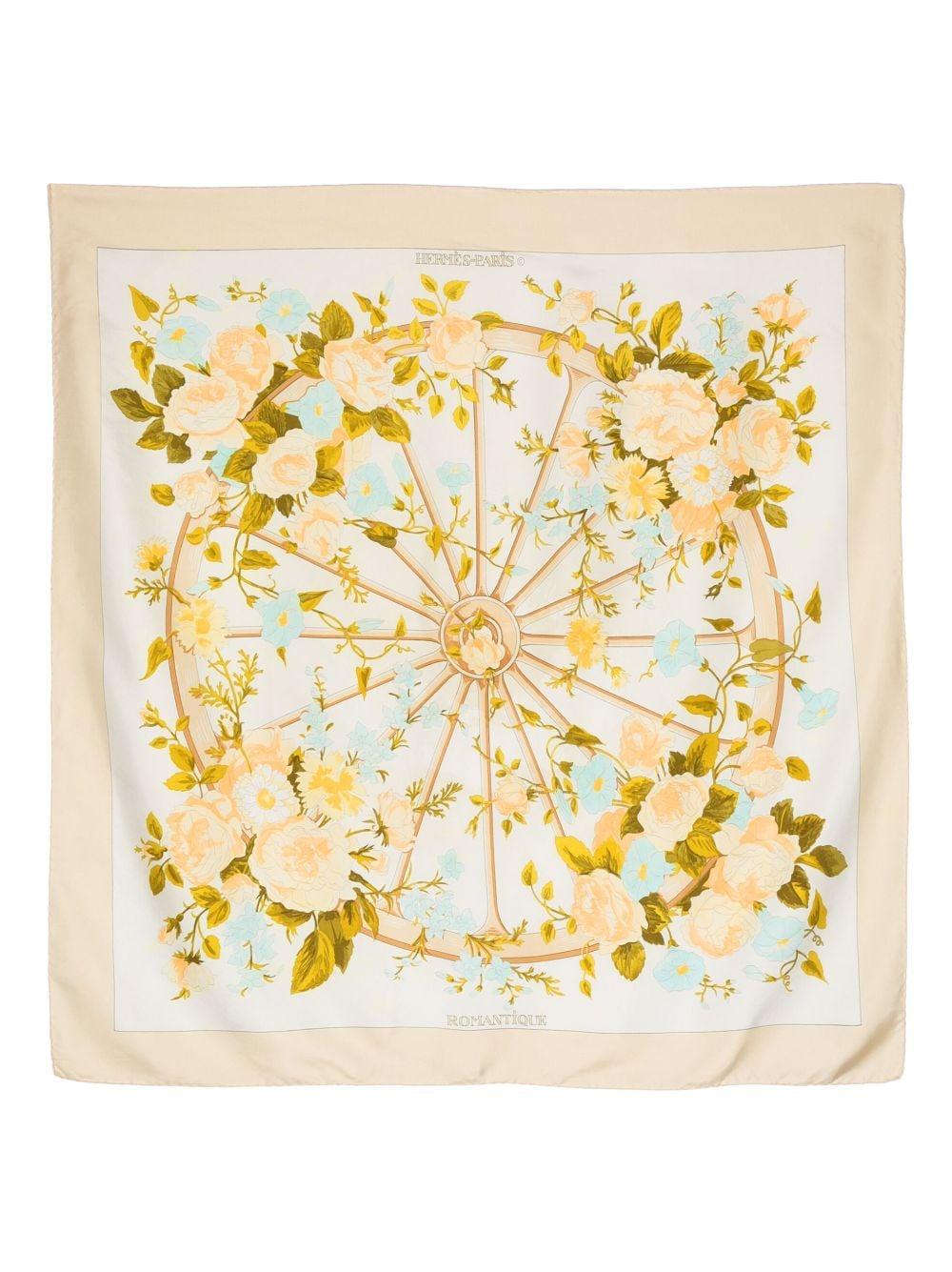 Hermes Romantique by Maurice Tranchant Silk Scarf 4
