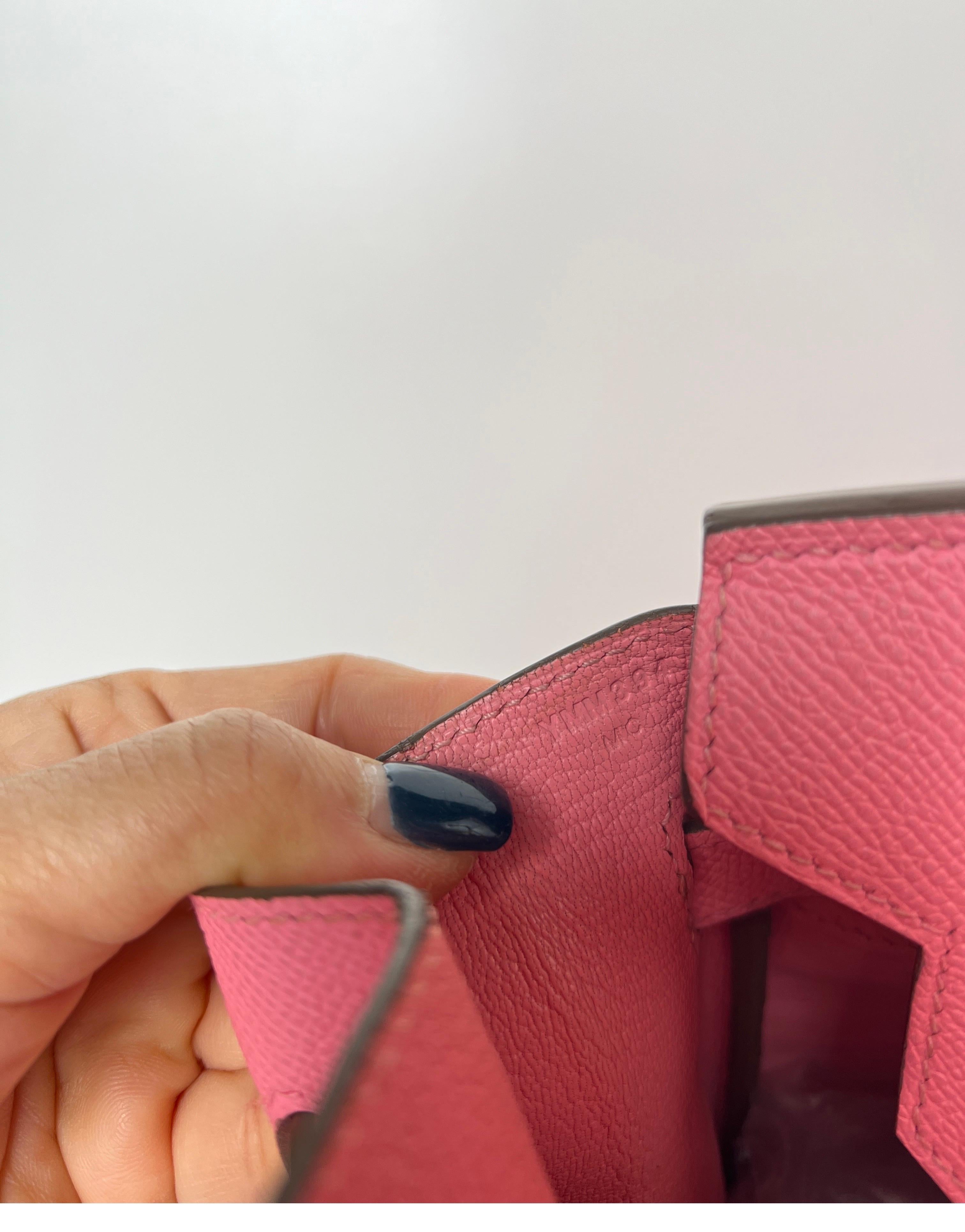 Hermes Rose Confetti Birkin 30 Bag For Sale at 1stDibs