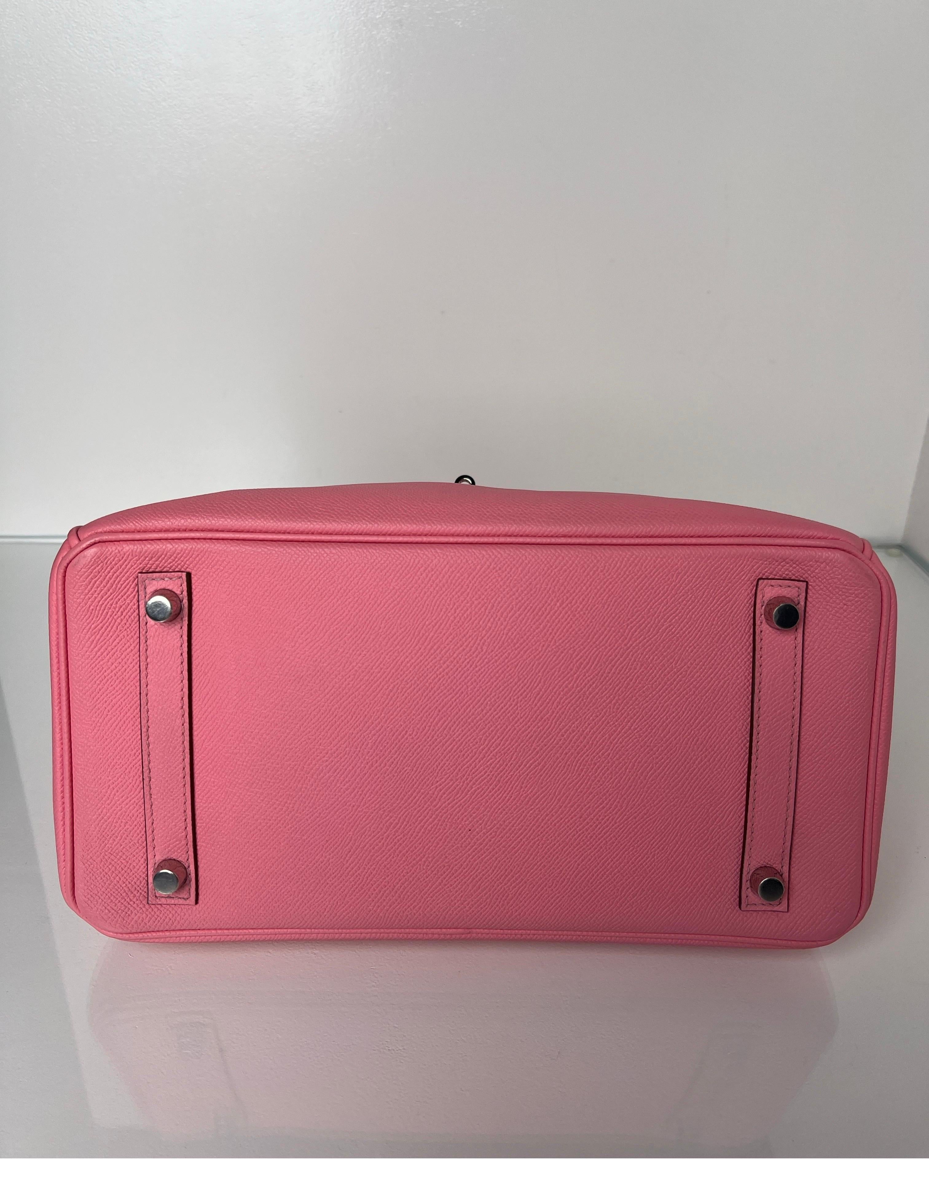 Hermes Rose Confetti Birkin 30 Bag For Sale at 1stDibs