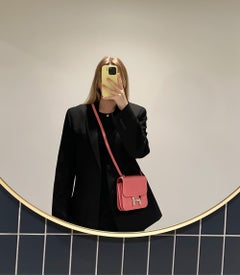 Hermès Rose D'eté & Terre Battue Evercolor Leather Verso Constance 18