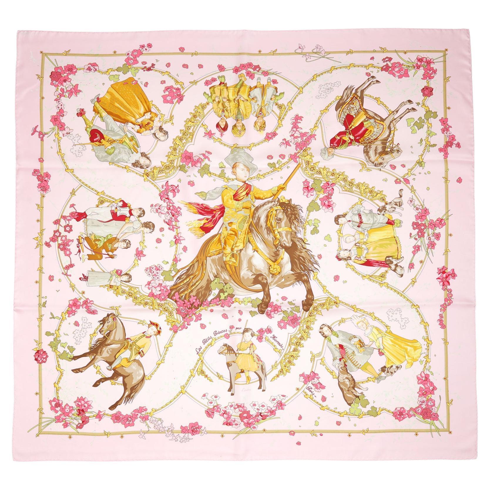 Hermès ROSE DRAGEE, ROSE AZALEE & CURRY LES PETITS PRINCES PAR SCARF