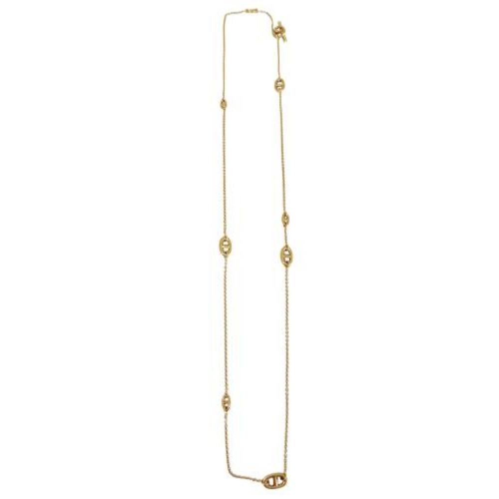 Hermes Rose Gold Farandole long necklace 80, small model

Made in France, Brand's signature design, 18k Rose gold ( 750 milimeters) Full length: 80cm. Condition: Very good. Comes with original box as well as with Certificate. 

Rose gold