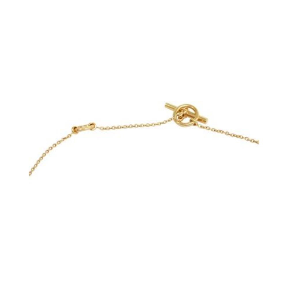 Hermes Rose Gold Farandole long necklace 80, small model In Excellent Condition For Sale In London, GB