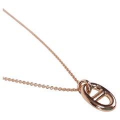 Hermes Rose Gold Farandole pendant, small model