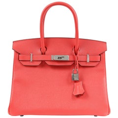 Hermès Rose Jaipur Epsom 30 cm Birkin Bag