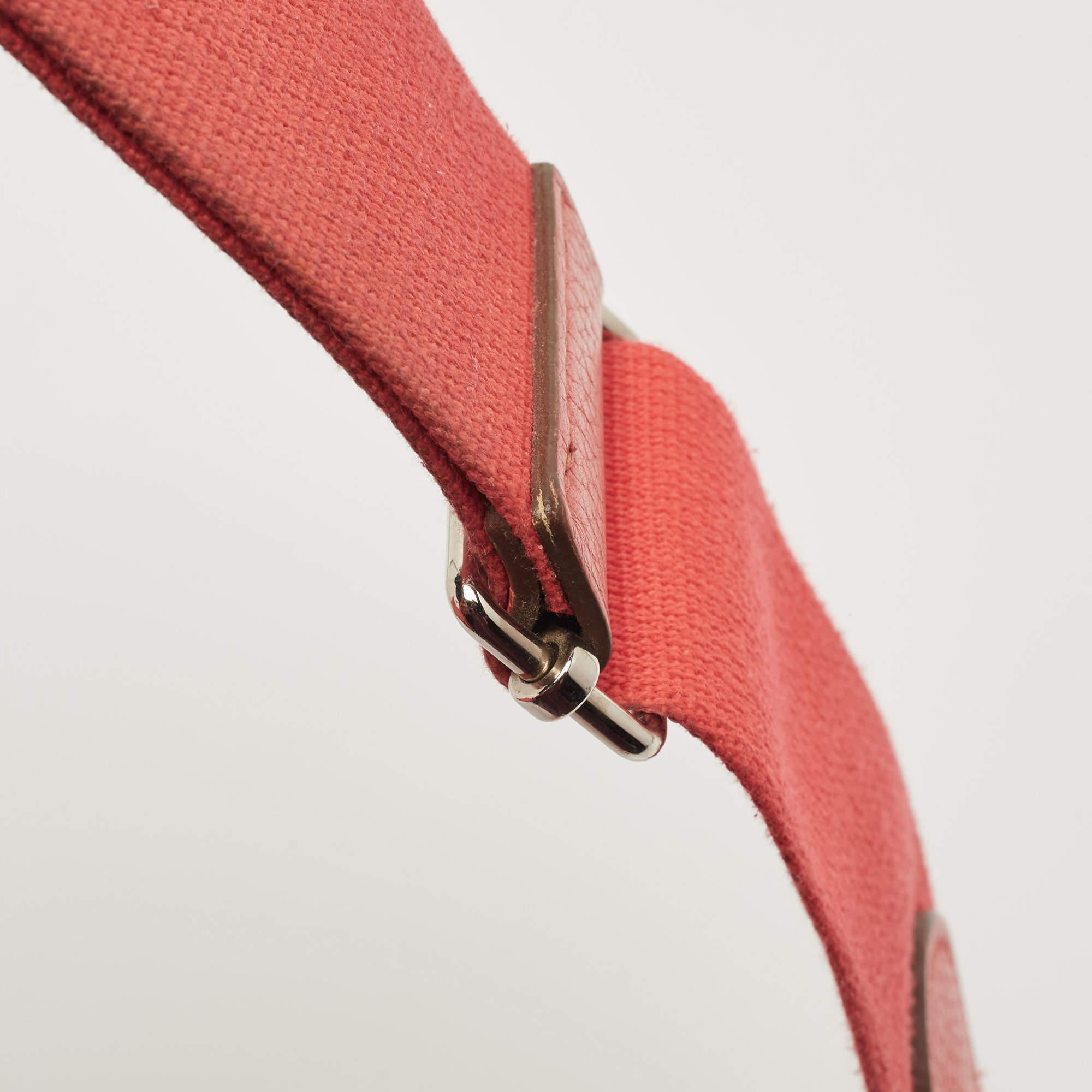 Hermès Rose Jaipur Taurillion Clemence Leather Evelyne III GM Bag 16