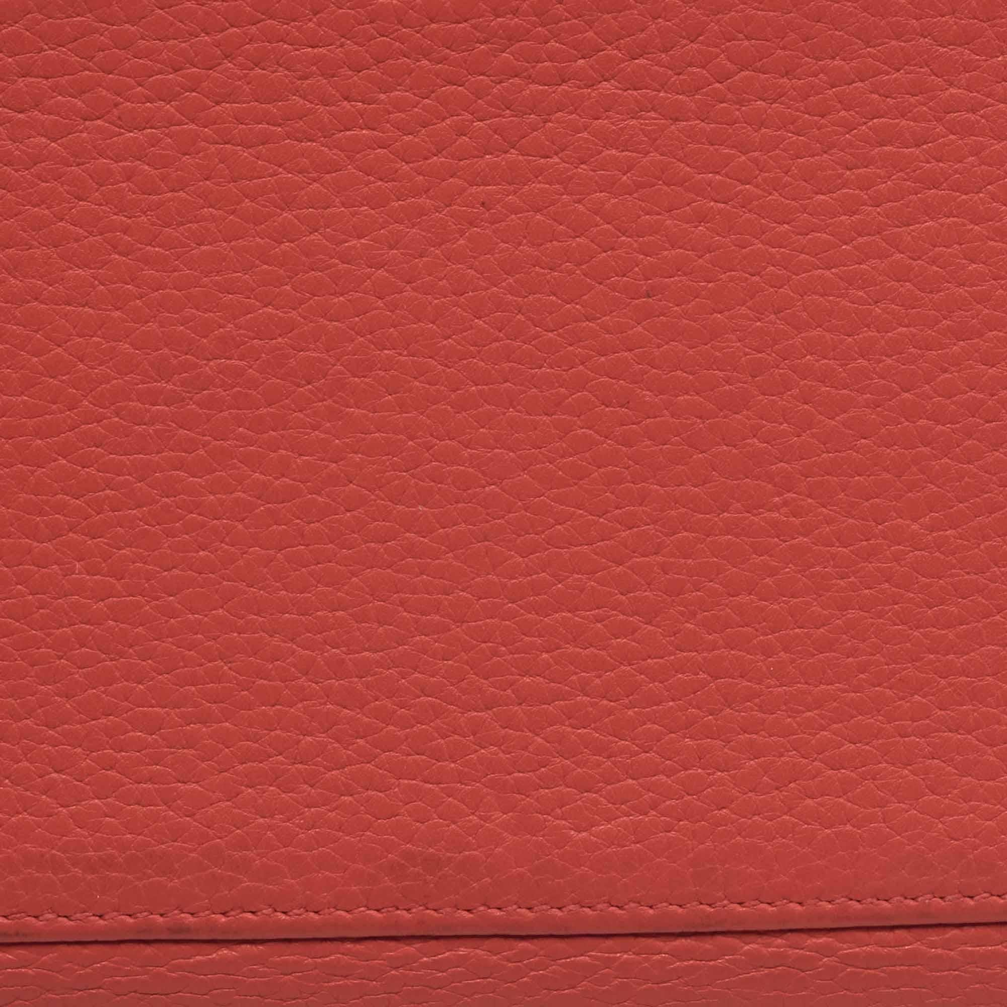 Hermès Rose Jaipur Taurillion Clemence Leather Kelly Retourne 35 Bag 1