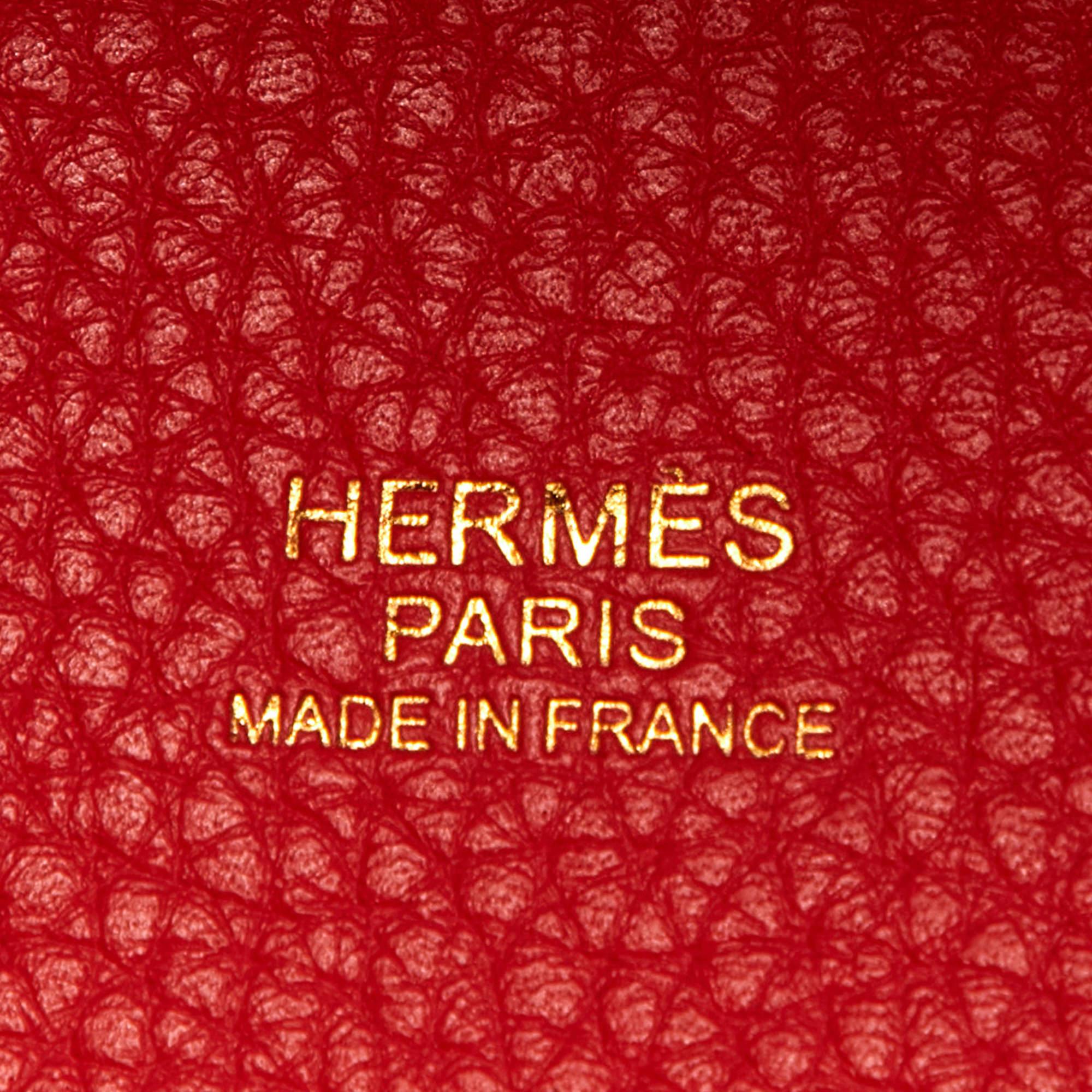 Hermès Rose Jaipur Taurillon Clemence Leather Picotin Lock 18 Bag 1