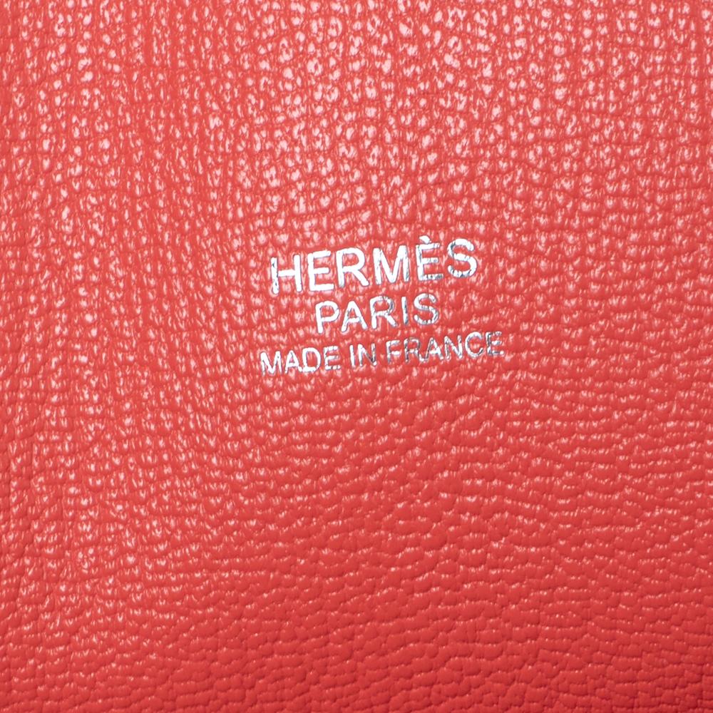 Hermes Rose Jaipur Togo Leather Palladium Plated Jypsiere 31 Bag 2