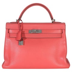 Hermès Rose Lipstick Clemence Kelly 32 PHW