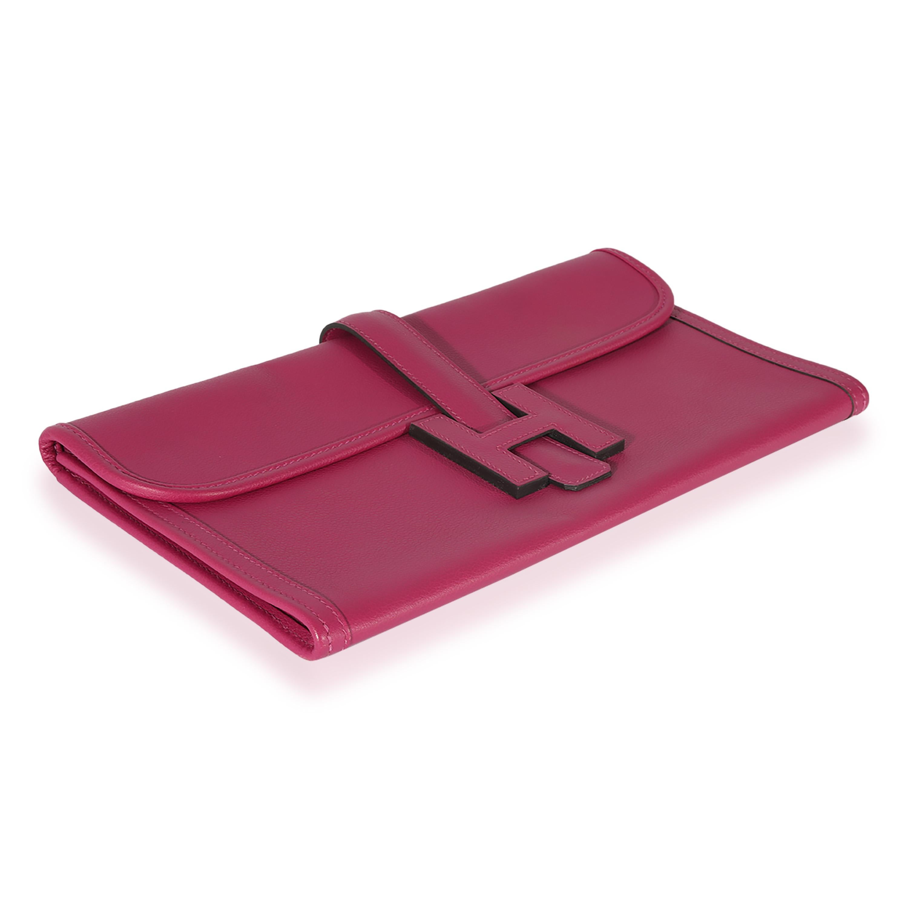 Hermès Rose Pourpre Evercolor Jige Elan 29 1