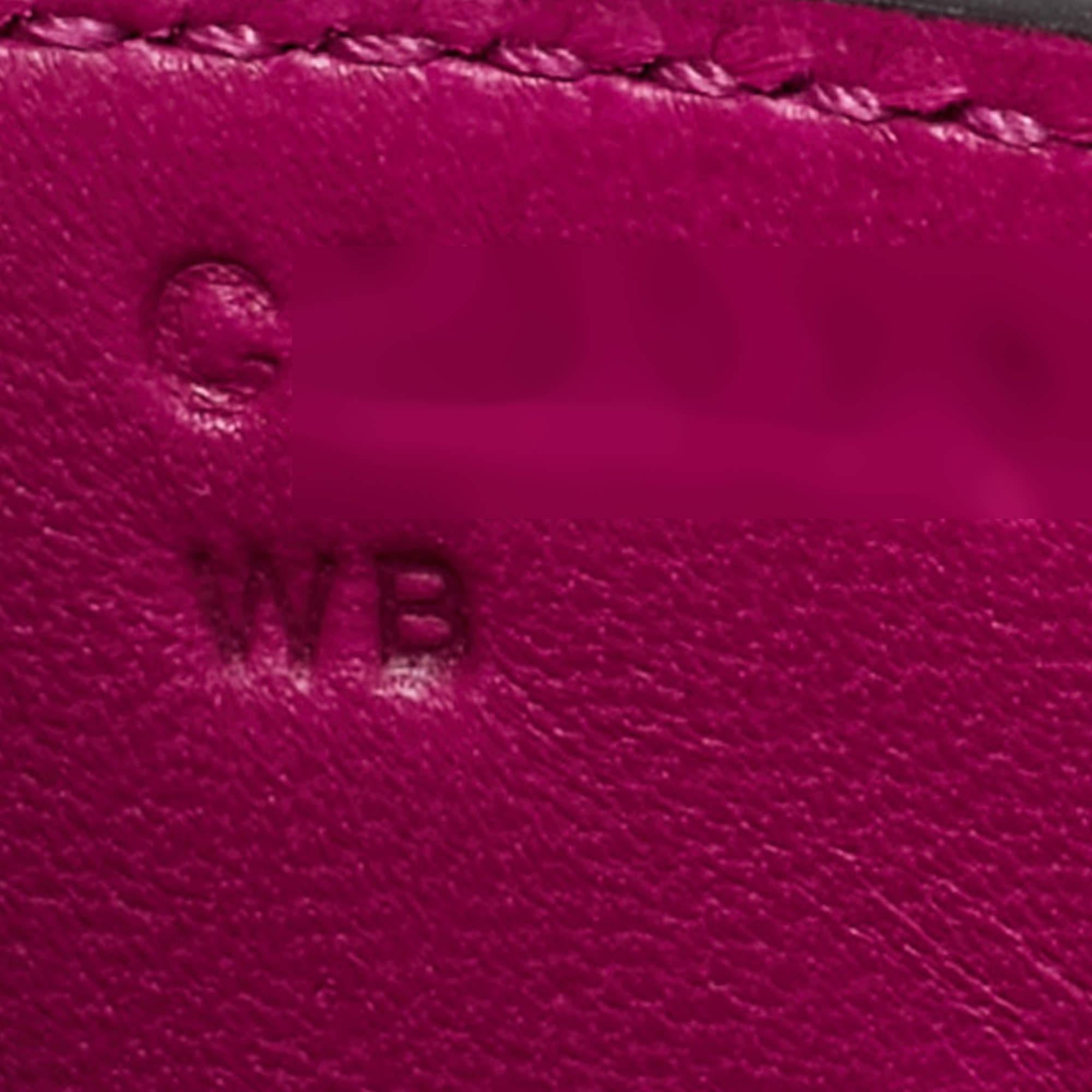 Hermès Rose Pourpre Evercolor Leather Palladium Finish Constance III Mini Bag 7