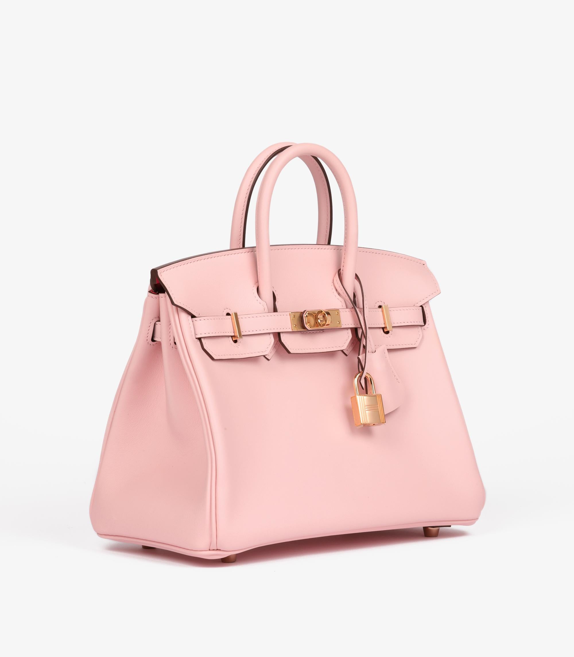 Hermès Rose Sakura & Rose Shocking Swift Leather HSS Special Order Birkin 25cm Retourne

Product Details
Xupes Ref: CB1540
Brand: Hermès
Model: Birkin 25cm
Type: Tote
Serial Number: W
Age: 2024
Accompanied By: Hermès Dust Bag, Box, Lock, Keys,