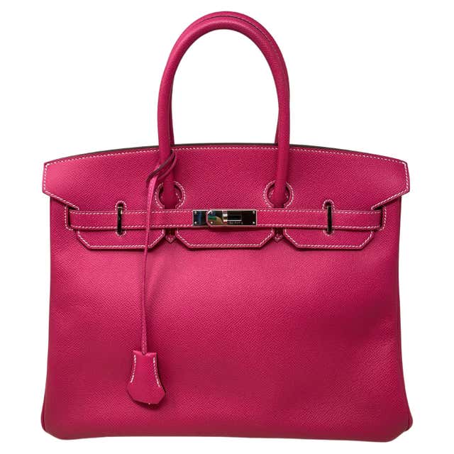 Hermes Hot Pink Birkin Bag - 2 For Sale on 1stDibs