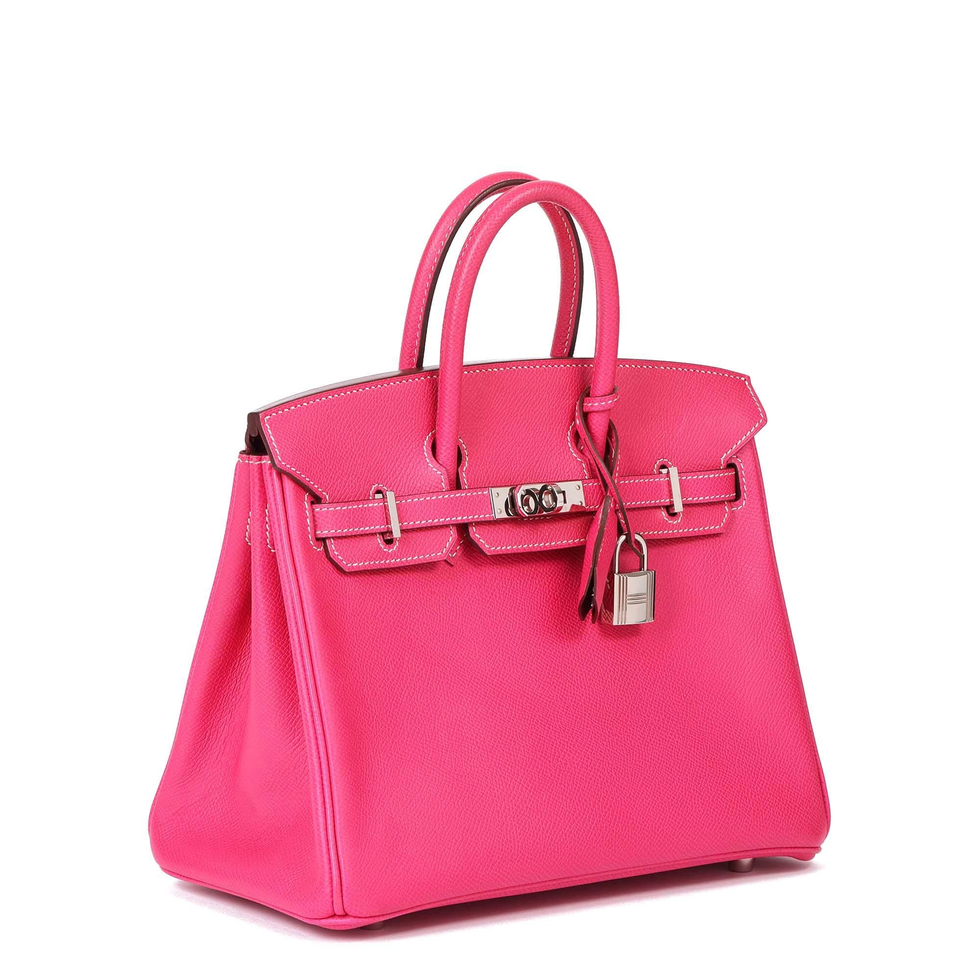 HERMÈS
Rose Tyrien & Rubis Epsom Leather Candy Collection Birkin 25cm Retourne

Xupes Reference: HB4848
Serial Number: [O]
Age (Circa): 2011
Accompanied By: Hermès Dust Bag, Padlock, Keys, Clochette, Box
Authenticity Details: Date Stamp (Made in