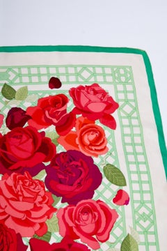 Hermes Roseraie Scarf