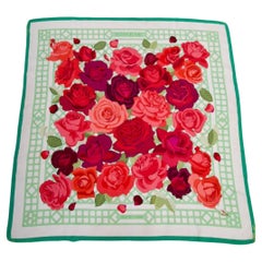 Hermes Roseraie Scarf