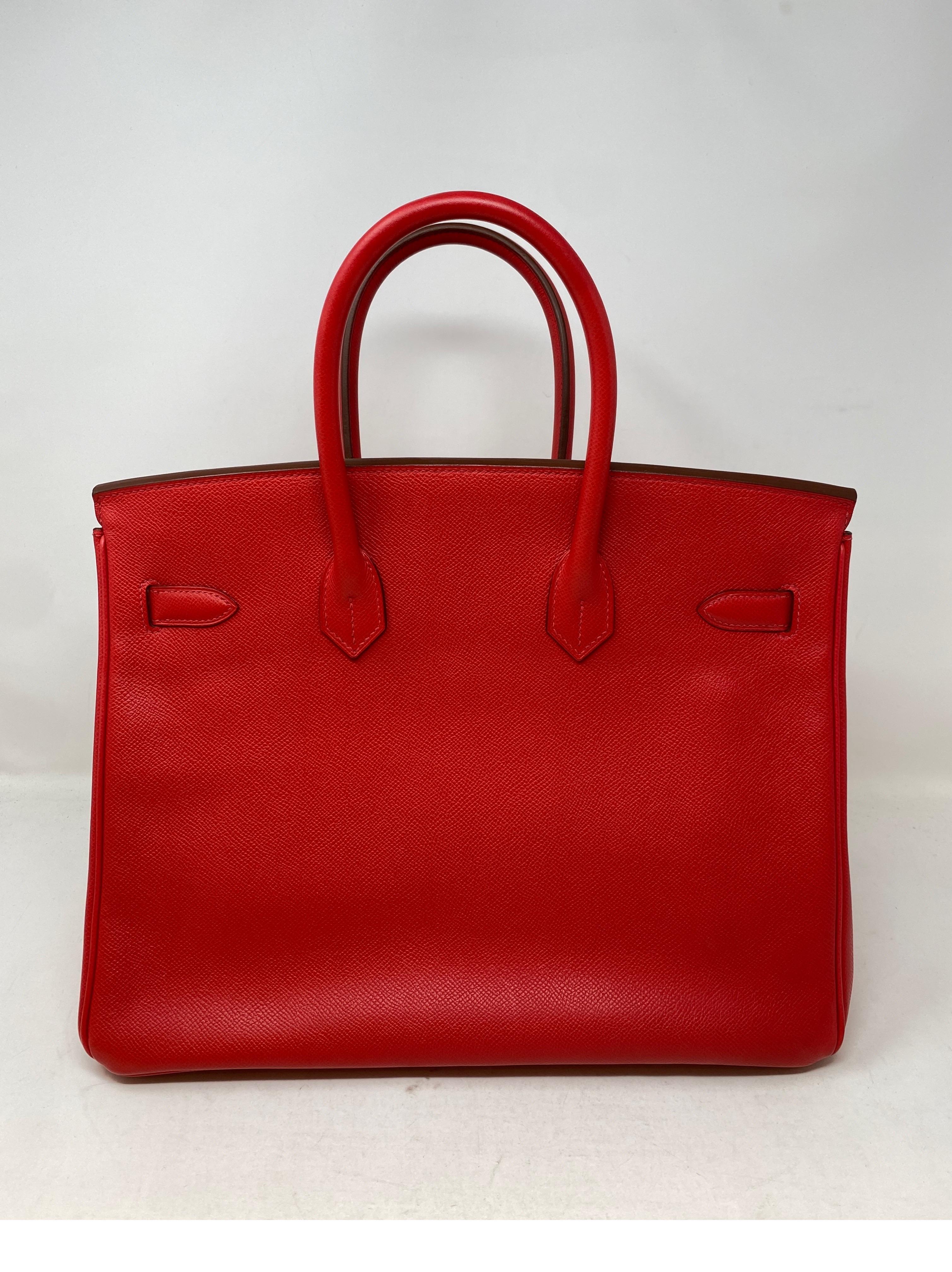 red hermes bags