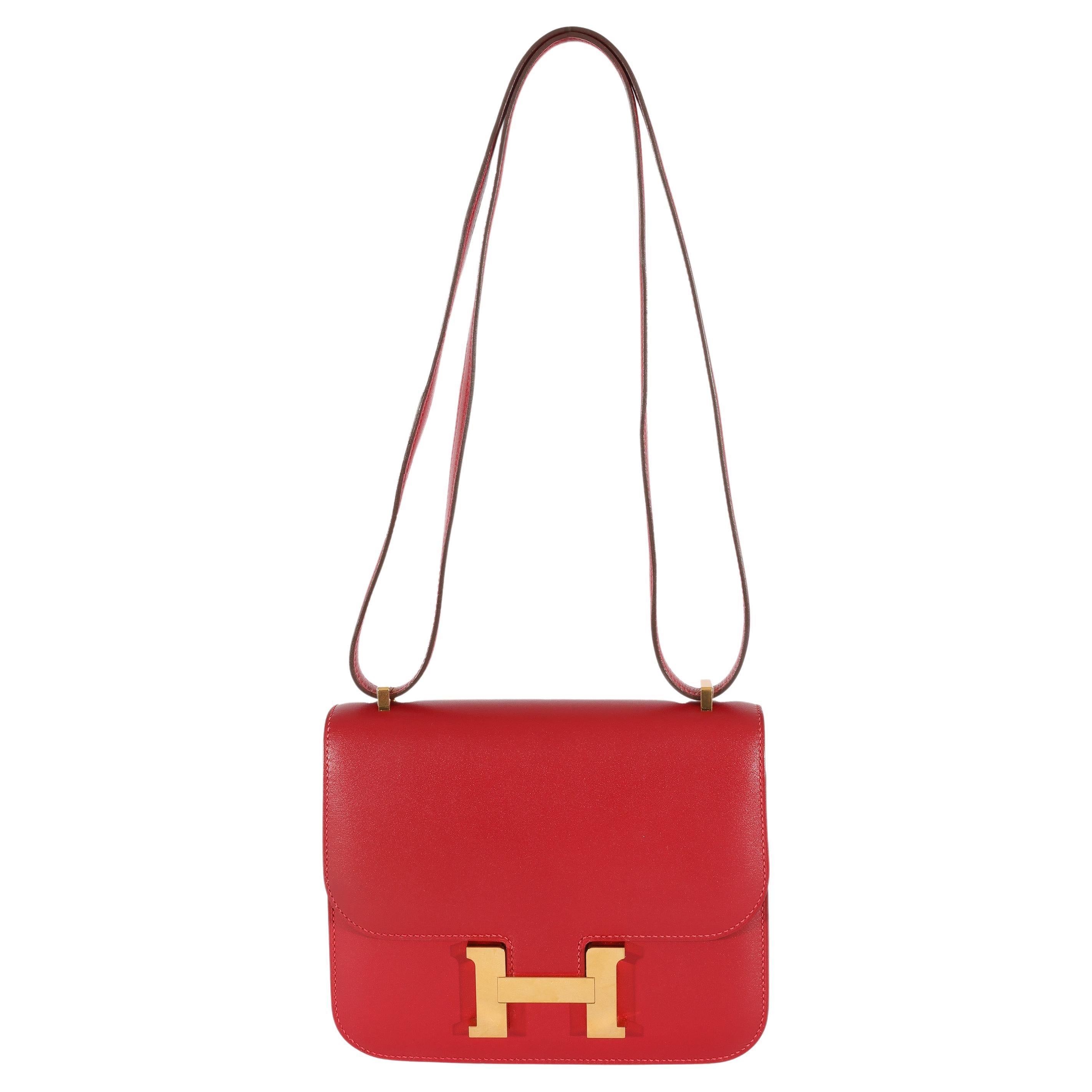 Hermes Rouge Casaque Constance 18 Bag – The Closet