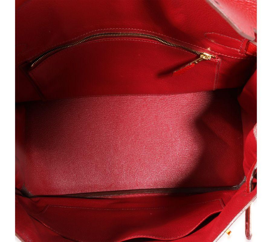 Listing Title: Hermès Rouge Casaque Togo Birkin 30 GHW
SKU: 122952
Condition: Pre-owned 
Handbag Condition: Very Good
Condition Comments: Very Good Condition. Scuffing at corners and throughout exterior. Scratching and tarnishing at hardware.