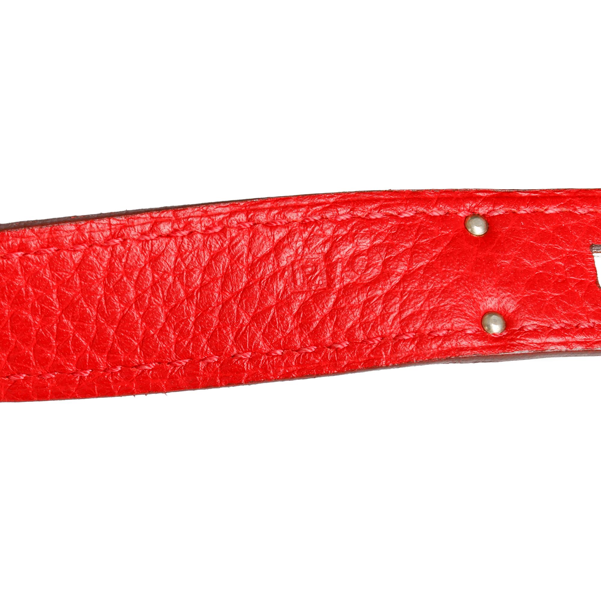 Hermès Rouge Casaque Togo Leather Kelly 35cm  1