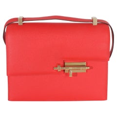 Hermès Rouge Coeur Epsom Verrou 23 GHW