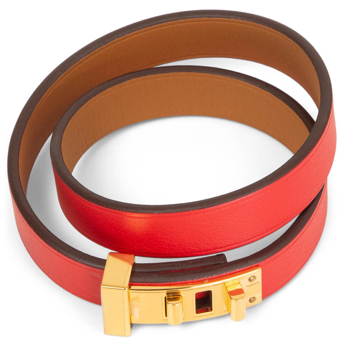 hermes red bracelet
