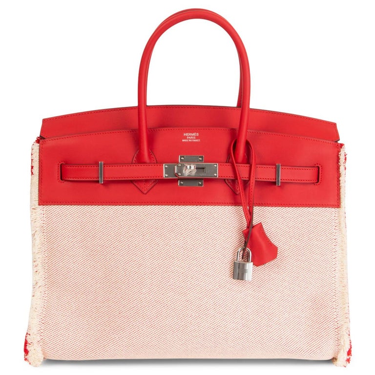 HERMES Birkin bag pocket external bag Pouch Swift pink